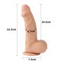 Bardzo giętki penis orgazm realistyczny gumowy - 5