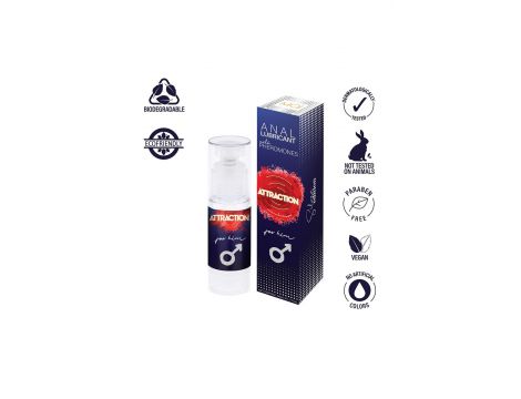ANAL LUBRICANT WITH PHEROMONES ATTRACTION FOR HIM 50 ML - 4