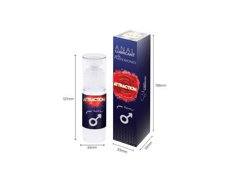 ANAL LUBRICANT WITH PHEROMONES ATTRACTION FOR HIM 50 ML - 5