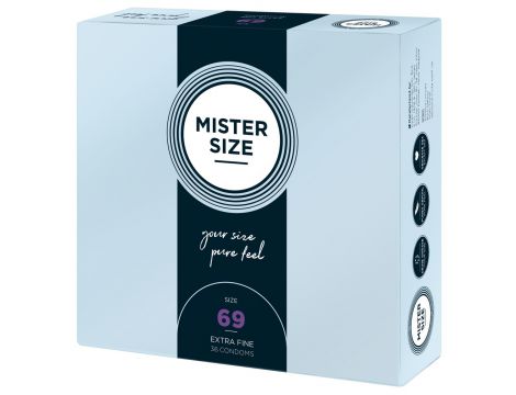 Mister Size 69mm pack of 36 - 3