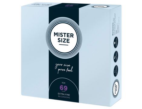 Mister Size 69mm pack of 36 - 4