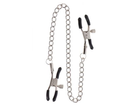 Adjustable Clamps with Chain Silver - 3