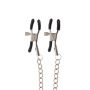 Adjustable Clamps with Chain Silver - 5