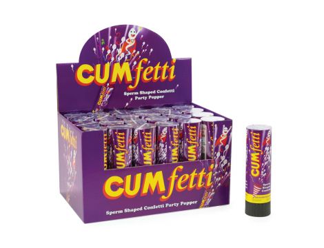 Cumfetti - confetti w kształcie plemników