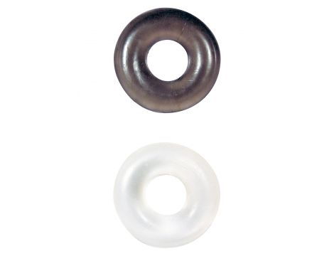 2 pierścienie erekcyjne na penisa jądra silikon - 4