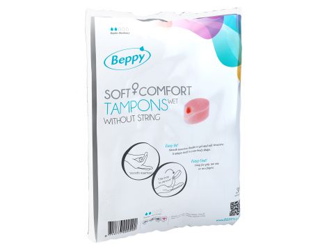 Tampony-BEPPY COMFORT TAMPONS WET 30PCS - 2