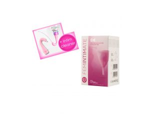 Tampony-Kapturek Menstruacyjny Eve Cup Sensitive S + cleaner