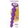 Anal bead with crystal Emotions Buddy Purple