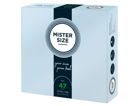 Mister Size 47mm pack of 36 - 3