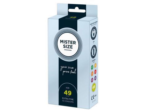 Mister Size 49mm pack of 10 - 4