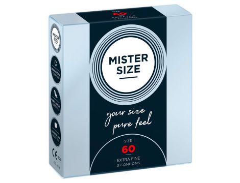 Mister Size 60mm pack of 3 - 2