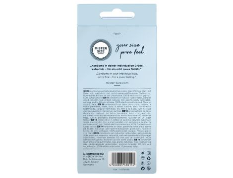 Mister Size 60mm pack of 10 - 5