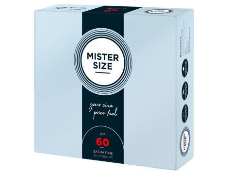Mister Size 60mm pack of 36 - 3