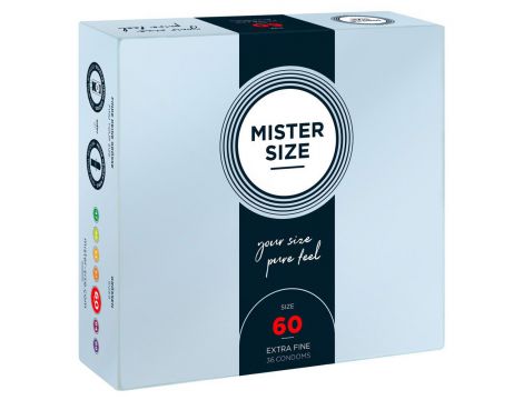 Mister Size 60mm pack of 36 - 2