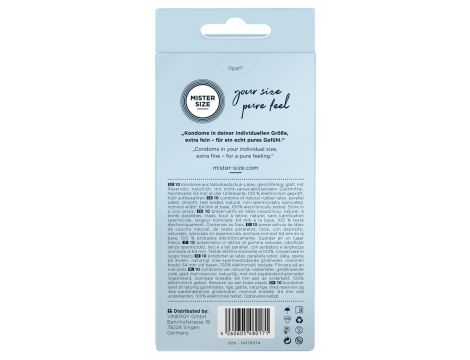 Mister Size 64mm pack of 10 - 5