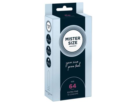 Mister Size 64mm pack of 10 - 2