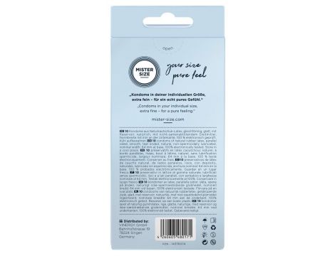 Mister Size 64mm pack of 10 - 6