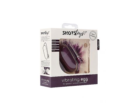 10 Speed Vibrating Egg - Purple - 2