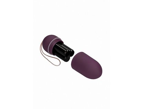 10 Speed Remote Vibrating Egg - Big - Purple - 6