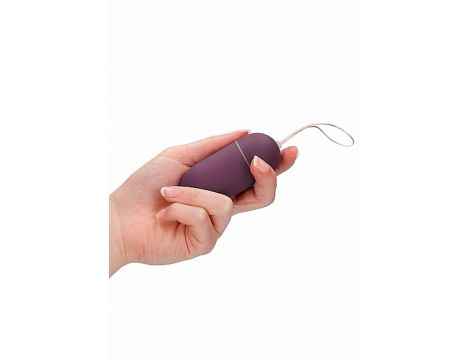 10 Speed Remote Vibrating Egg - Big - Purple - 8