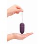 10 Speed Remote Vibrating Egg - Big - Purple - 10
