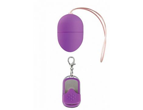 10 Speed Remote Vibrating Egg - Small - Purple