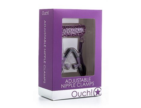 Adjustable Nipple Clamps - Purple - 2