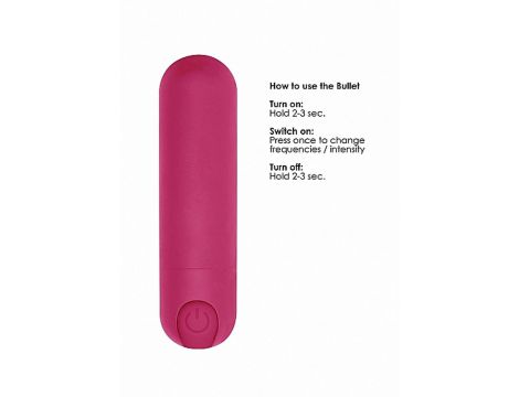 10 Speed Rechargeable Bullet - Pink - 9