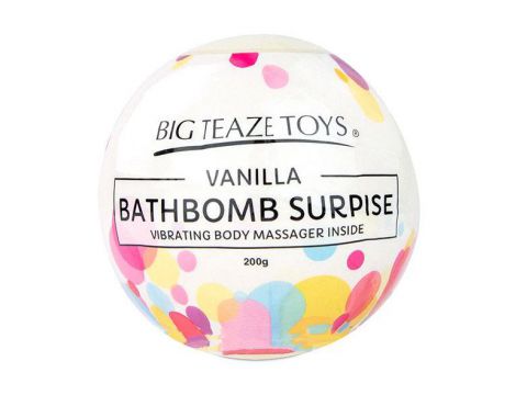Big Teaze Toys - Bath Bomb Surprise with Vibrating Body Massager Vanilla - 3