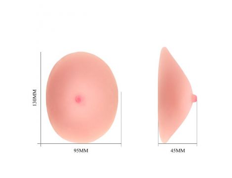 Sztuczne piersi biust sex nakładki powiększające - 4